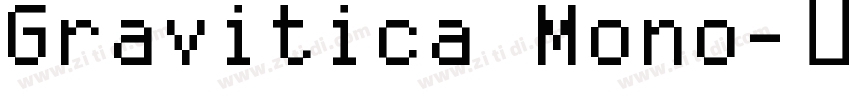 Gravitica Mono字体转换